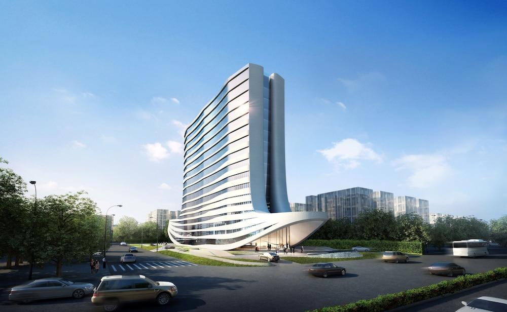 Doubletree By Hilton Ahmedabad Hotel Exterior foto